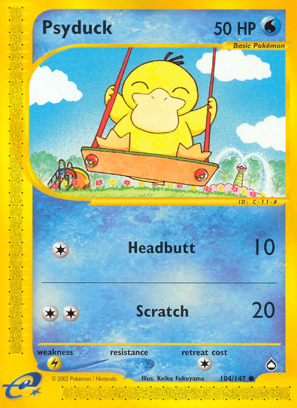 Psyduck — Aquapolis #104