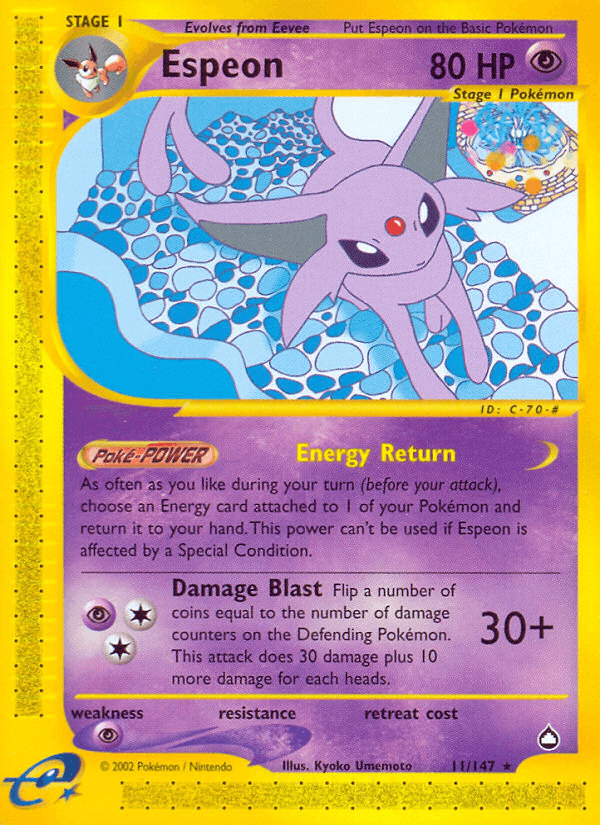 Espeon — Aquapolis #11