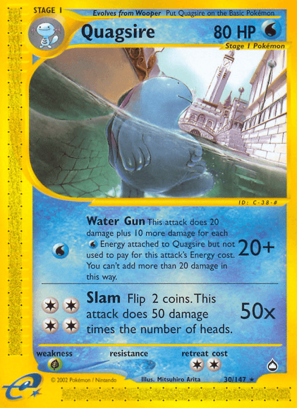Quagsire — Aquapolis #30