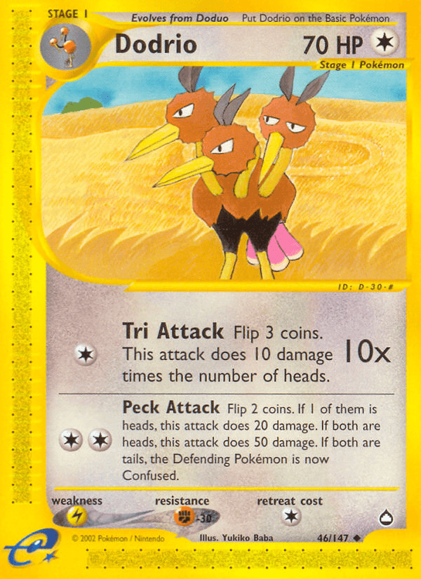 Dodrio — Aquapolis #46