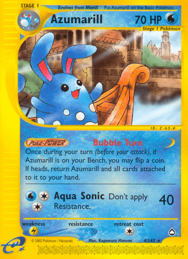 Azumarill — Aquapolis #4