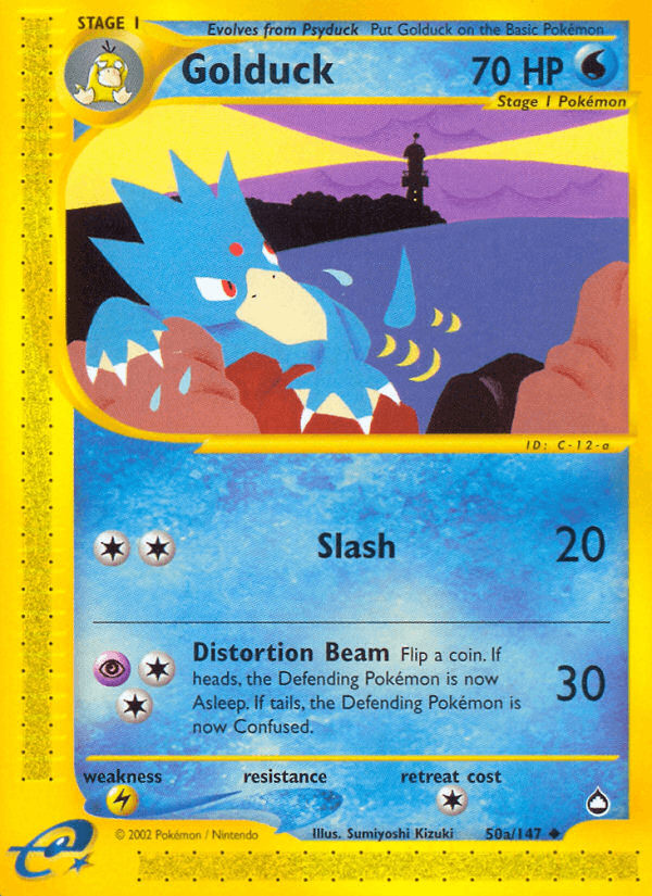 Golduck — Aquapolis #50