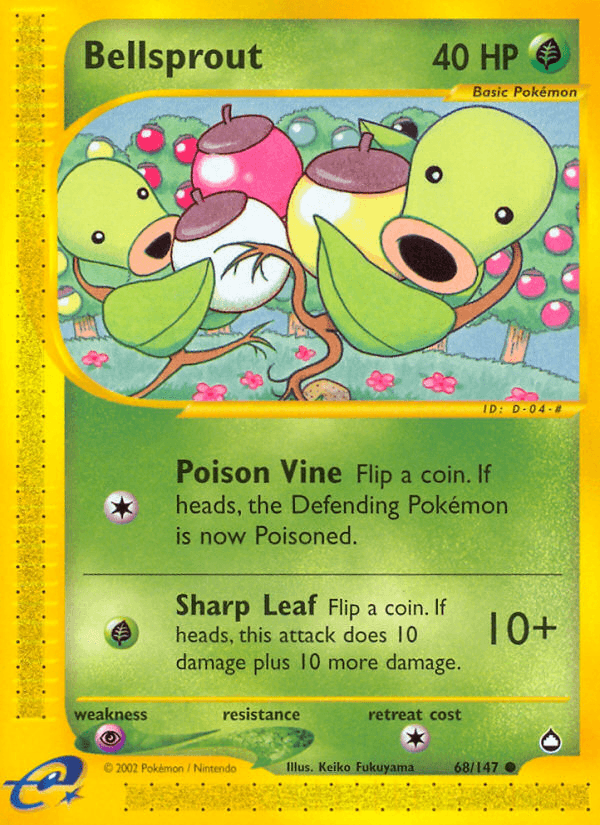 Bellsprout — Aquapolis #68