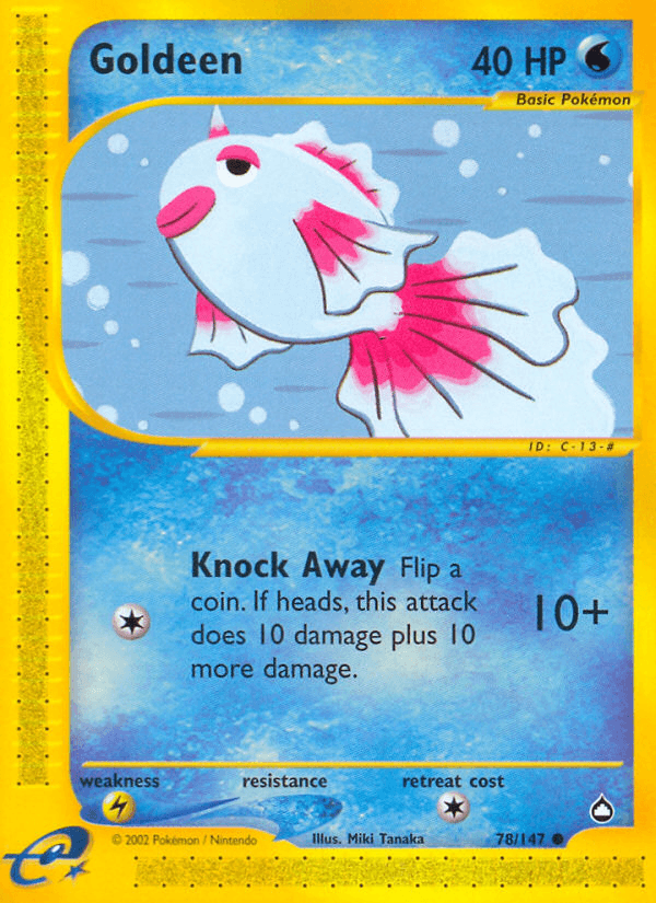 Goldeen — Aquapolis #78