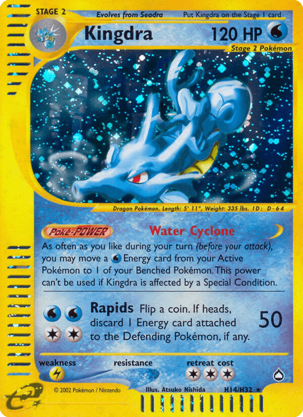Kingdra — Aquapolis #H14