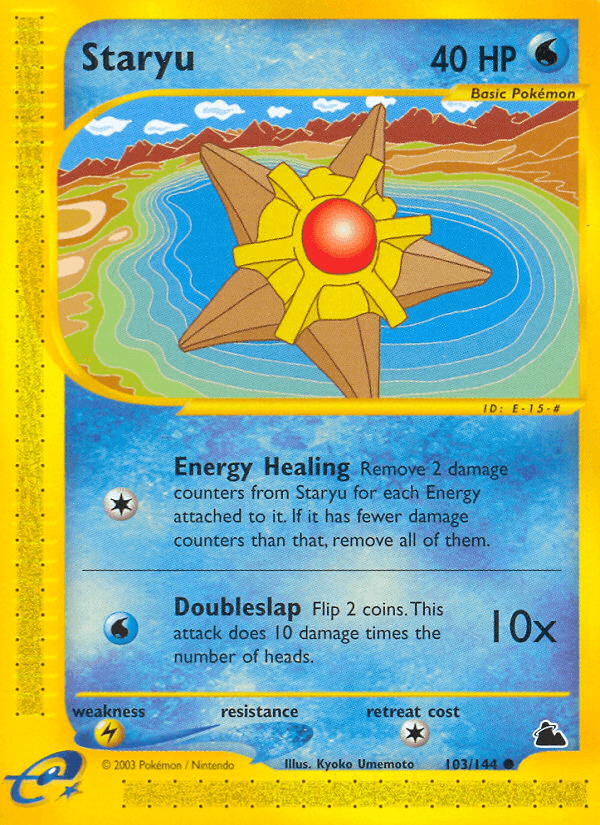 Staryu — Skyridge #103