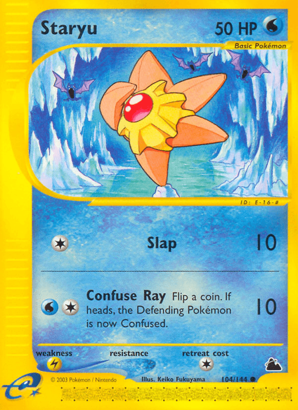 Staryu — Skyridge #104