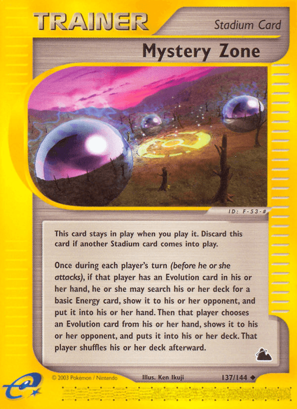 Mystery Zone — Skyridge #137