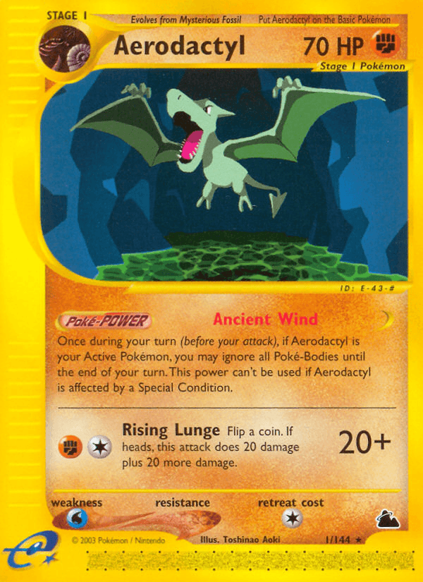 Aerodactyl — Skyridge #1