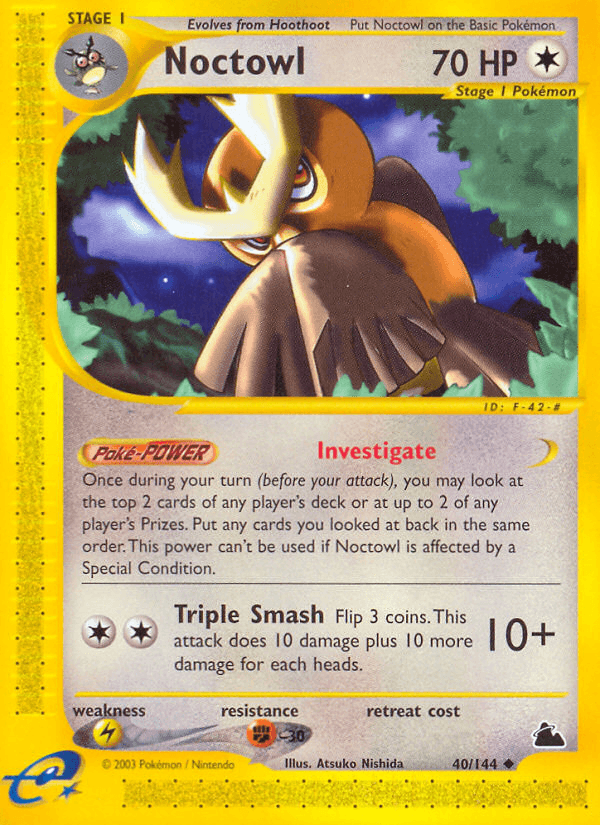 Noctowl — Skyridge #40