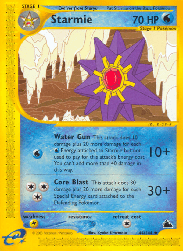 Starmie — Skyridge #44