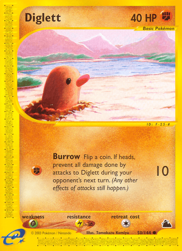 Diglett — Skyridge #50