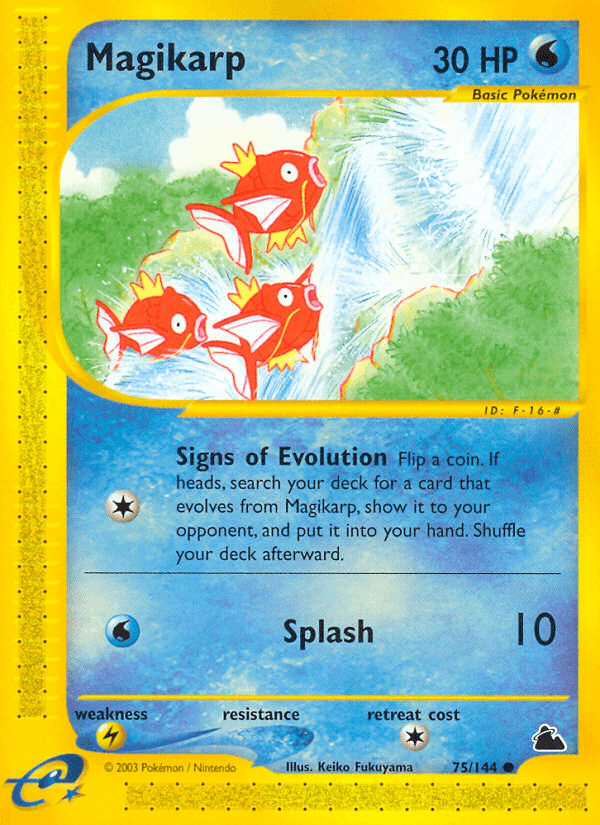 Magikarp — Skyridge #75