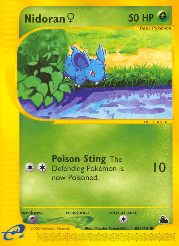 Nidoran ♀ — Skyridge #82