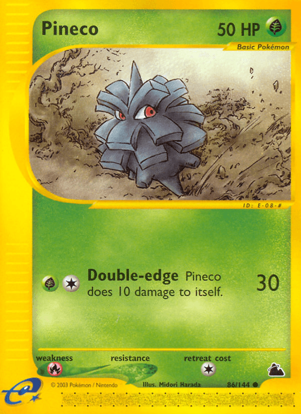 Pineco — Skyridge #86