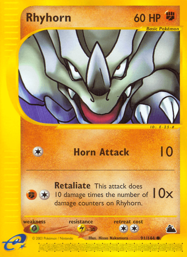 Rhyhorn — Skyridge #91