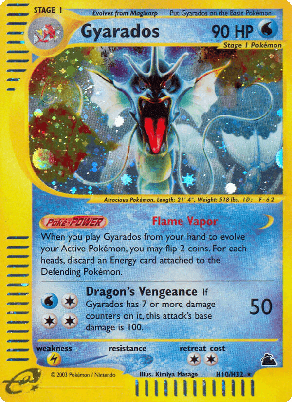 Gyarados — Skyridge #H10