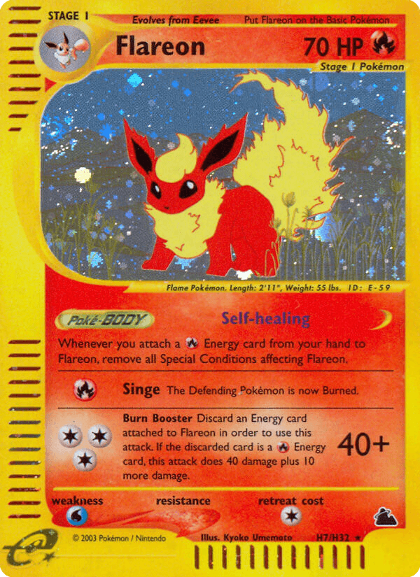 Flareon — Skyridge #H7