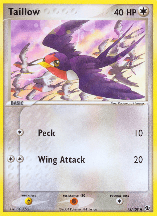 Taillow — Ruby & Sapphire #72