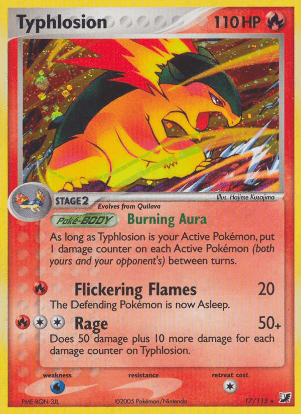 Typhlosion — Unseen Forces #17