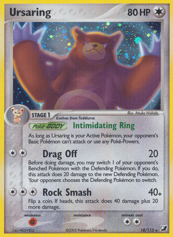 Ursaring — Unseen Forces #18