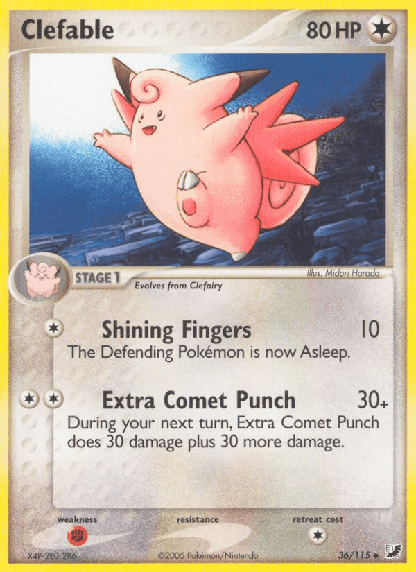 Clefable — Unseen Forces #36