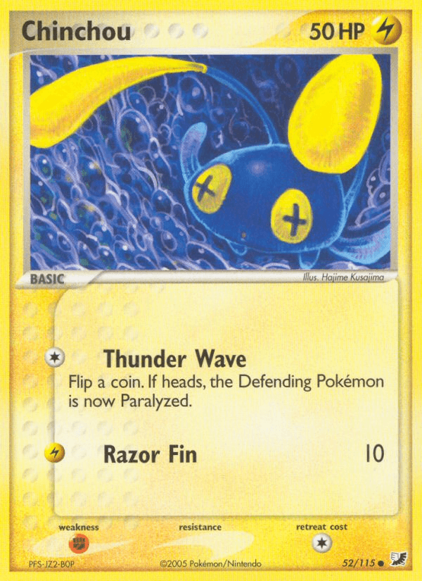 Chinchou — Unseen Forces #52