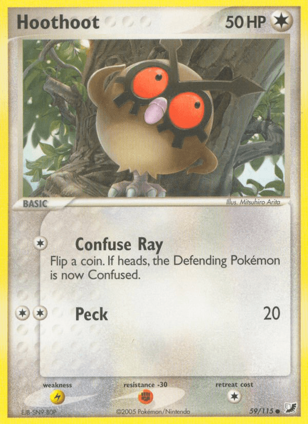 Hoothoot — Unseen Forces #59