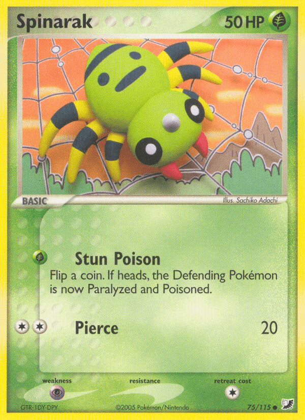 Spinarak — Unseen Forces #75