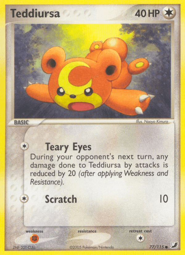 Teddiursa — Unseen Forces #77