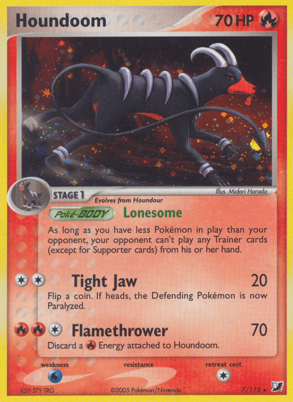 Houndoom — Unseen Forces #7