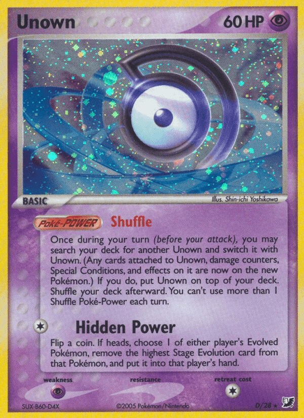 Unown — Unseen Forces #D