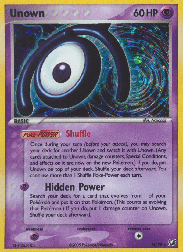 Unown — Unseen Forces #M