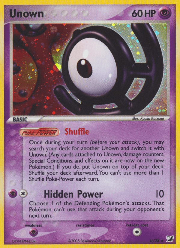 Unown — Unseen Forces #U