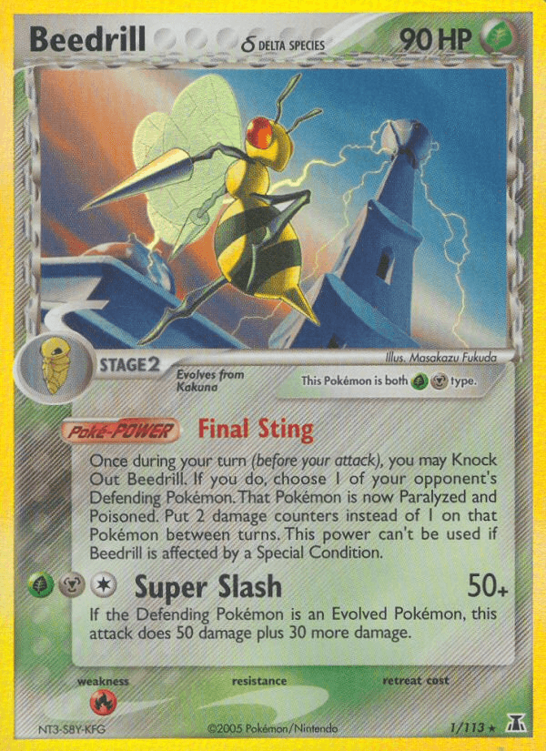 Beedrill δ — Delta Species #1