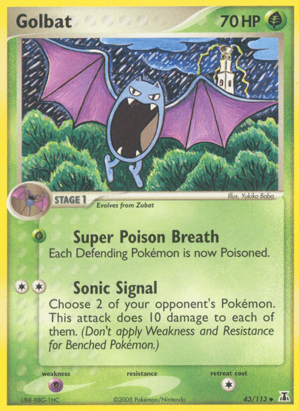 Golbat — Delta Species #43
