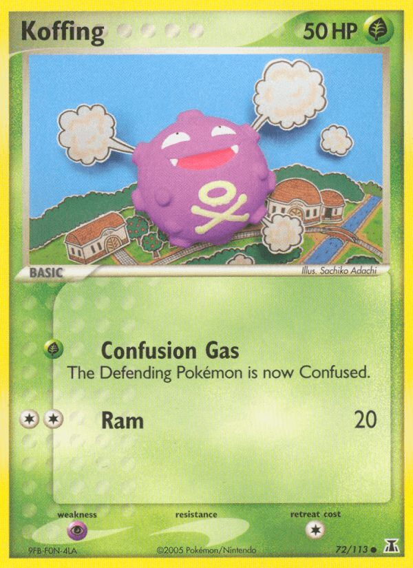 Koffing — Delta Species #72