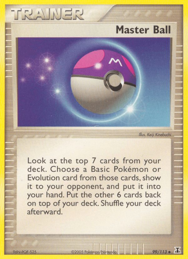 Master Ball — Delta Species #99