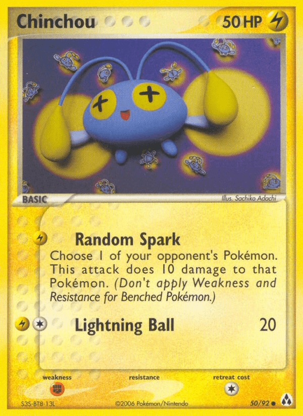 Chinchou — Legend Maker #50