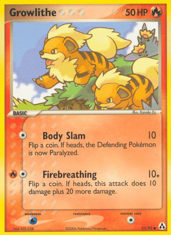 Growlithe — Legend Maker #55