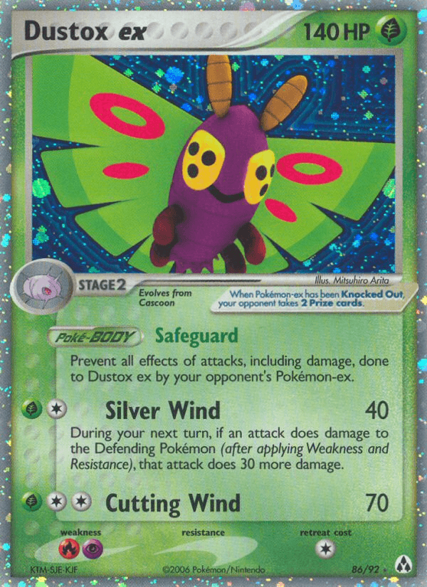Dustox ex — Legend Maker #86