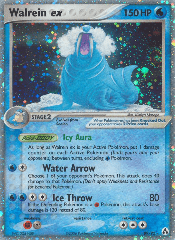 Walrein ex — Legend Maker #89