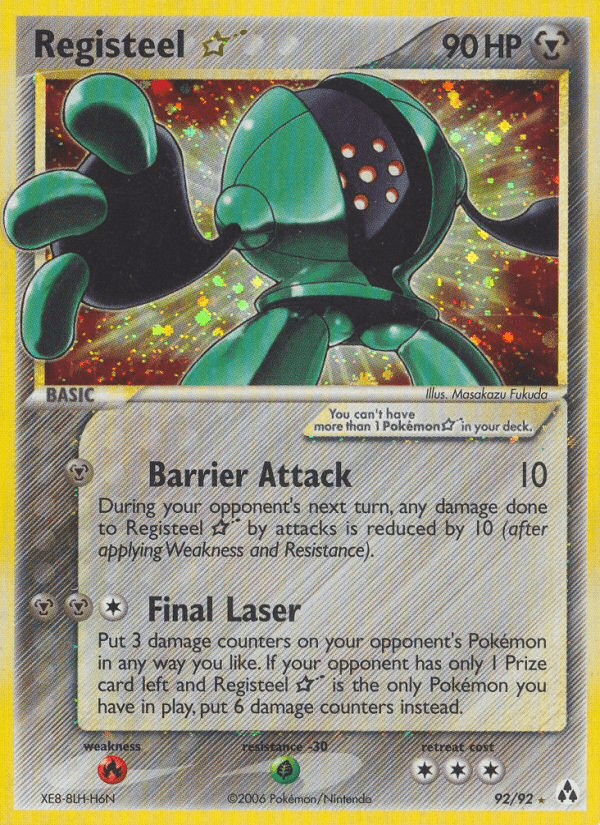 Registeel ★ — Legend Maker #92