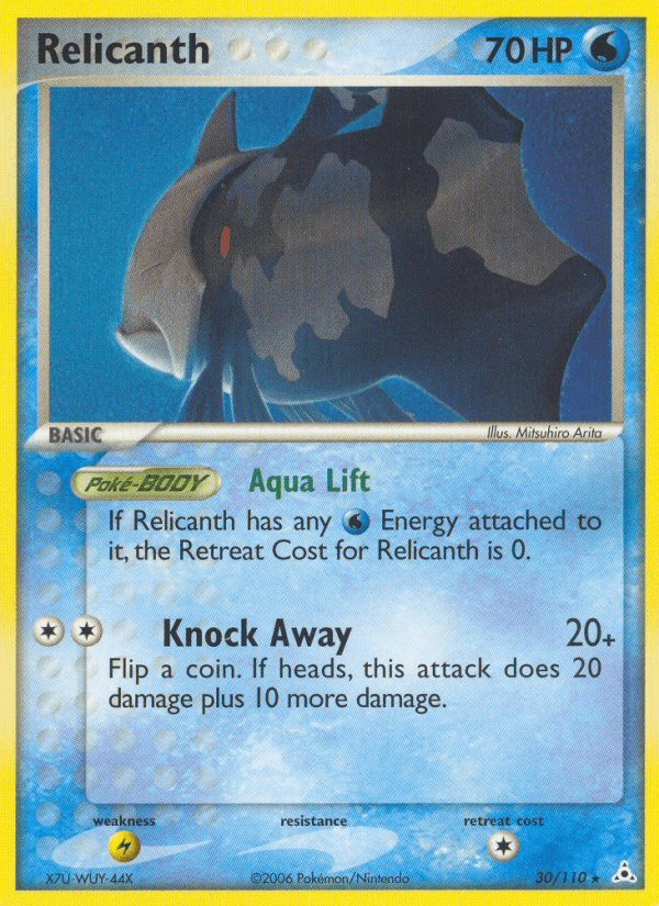Relicanth — Holon Phantoms #30