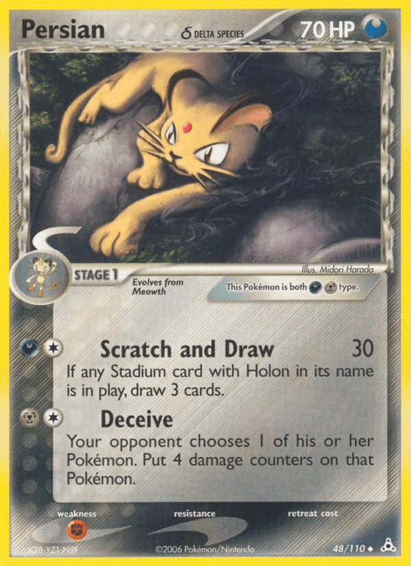 Persian δ — Holon Phantoms #48