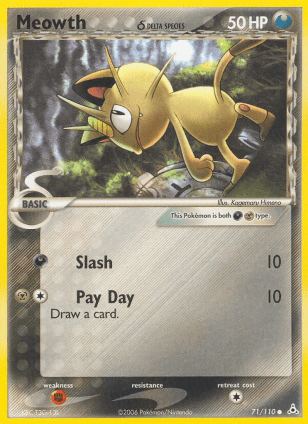 Meowth δ — Holon Phantoms #71