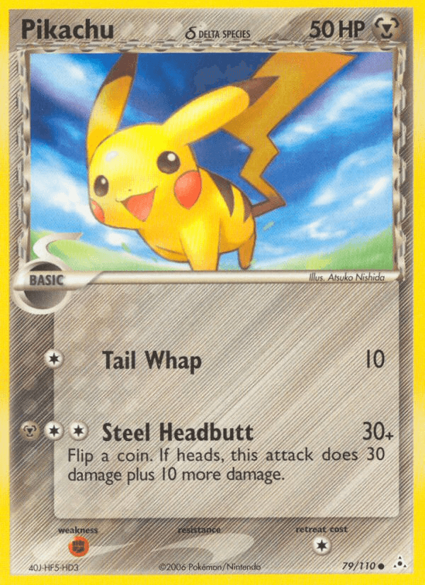 Pikachu δ — Holon Phantoms #79