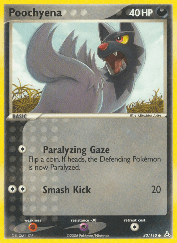 Poochyena — Holon Phantoms #80