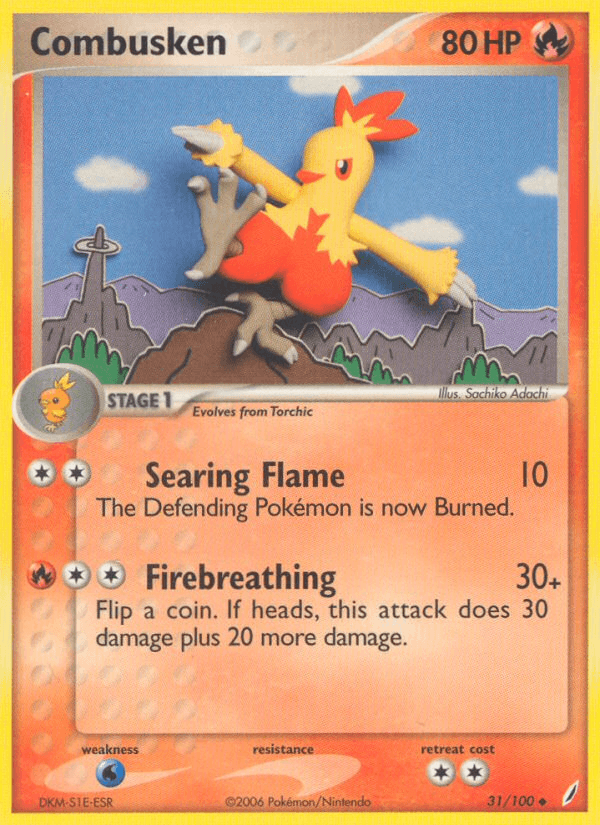 Combusken — Crystal Guardians #31