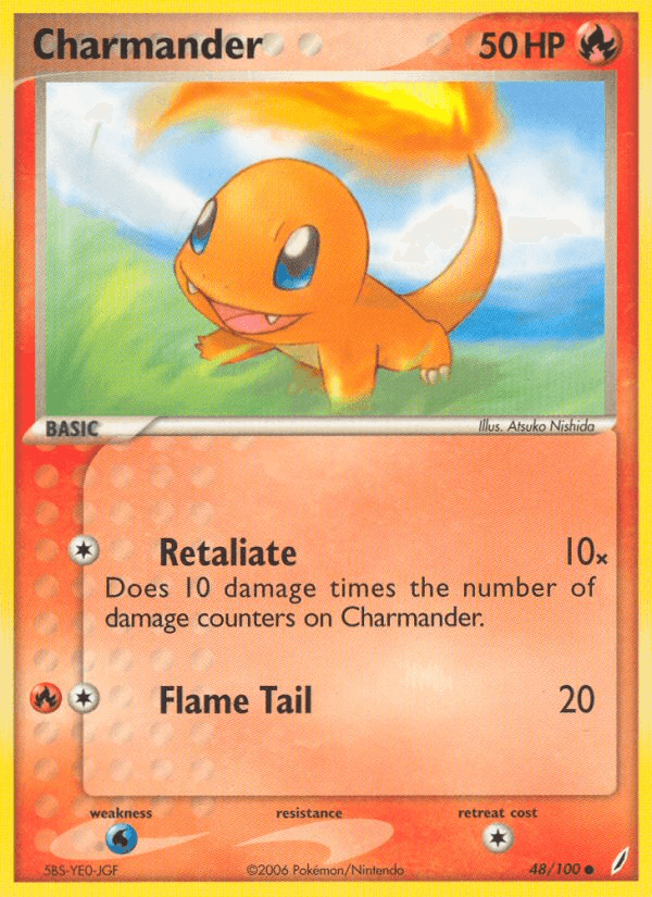 Charmander — Crystal Guardians #48